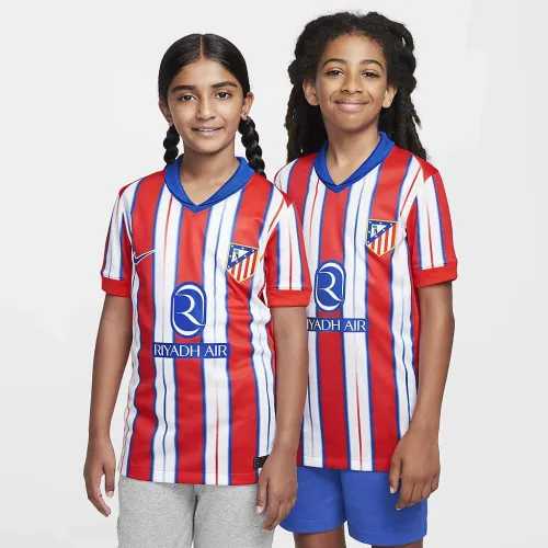 Atlético Madrid 2024/25 Stadium Home Big детские Nike Dri-FIT Soccer Replica Jersey синий