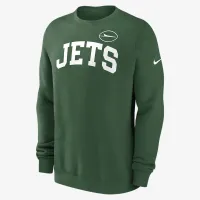 New York Jets Club чоловічі Nike NFL Pullover Crew колір зелений