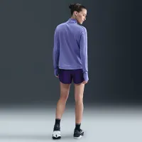 Nike Tempo жіноча Dri-FIT Mid-Rise Brief-Lined Running шорти колір фіолетовий