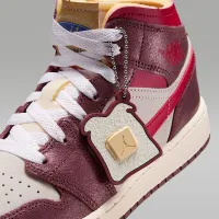 Nike Air Jordan 1 Mid SE Big дитячі Кросівки колір білий