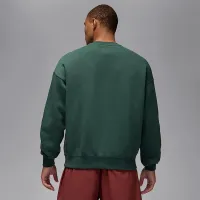 Nike Jordan Brooklyn Fleece чоловічі Crew-neck світшот колір зелений