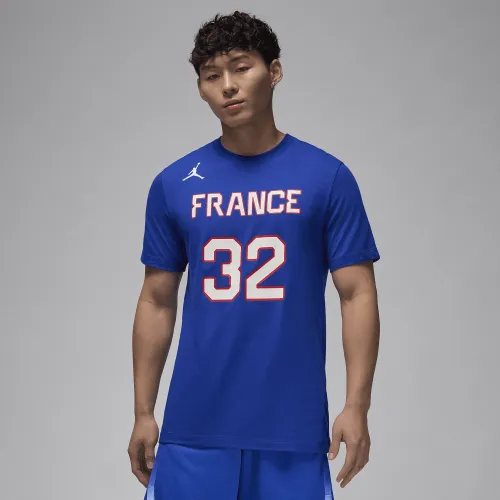 Victor Wembanyama France чоловічі Nike баскетбольні футболка блакитний