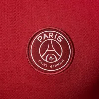 Nike Paris Saint-Germain Strike Fourth мужские Jordan Dri-FIT Soccer Knit Short-Sleeve Top цвет красный