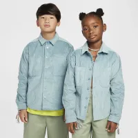 Nike SB Big дитячі Button-Down Layering Top блакитний