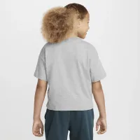Nike Sportswear Essential Big детские (Girls') футболка цвет серый