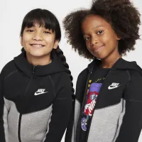 Nike Sportswear Tech Fleece Full-Zip набор Little Kids 2-Piece Толстовка с капюшоном набор цвет серый