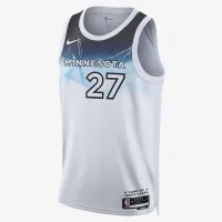 Rudy Gobert Minnesota Timberwolves 2024/25 City Edition чоловічі Nike Dri-FIT NBA Swingman Jersey колір білий