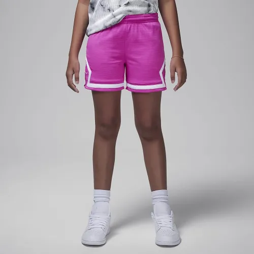 Nike Jordan Big дитячі Dri-FIT MJ Diamond шорти Pink