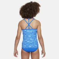 Nike Swim Retro Flow Big детские (Girls') T-Back Tankini набор синий