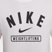 Nike мужские Weightlifting футболка цвет белый