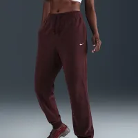 Nike Sportswear Phoenix Plush женская Mid-Rise Cozy Fleece Pants цвет красный