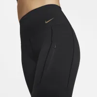 Nike Go женская Firm-Support С высокой Талией 7/8 лосины с карманамицвет черный