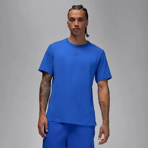 Nike Jordan Sport чоловічі Dri-FIT Short-Sleeve Top блакитний