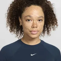 Nike Pro жіноча Dri-FIT Long-Sleeve Top блакитний