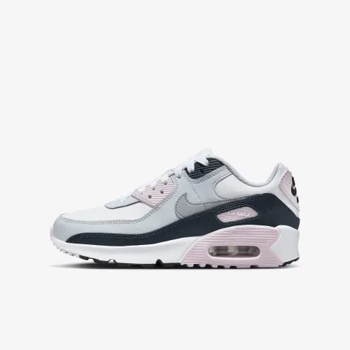 Nike Air Max 90 Big детские Кроссовки цвет белый