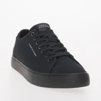 Кроссовки Tommy Hilfiger Hi Vulc Low Canvas FM0FM04882-BDS - Черные