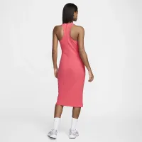 Nike Sportswear Chill Rib женская Slim Sleeveless Midi Костюм Pink