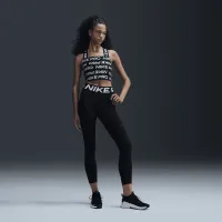 Nike Pro жіноча Bandage Tank Top колір чорний