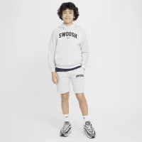 Nike Sportswear Club Fleece Big дитячі Толстовка з капюшоном колір коричневий
