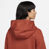 Nike Sportswear Phoenix Fleece женская оверсайз Pullover Толстовка с капюшоном Orange