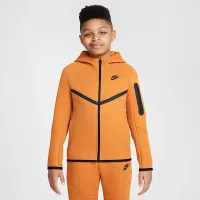 Nike Sportswear Tech Fleece Big детские Full-Zip Толстовка с капюшоном Orange