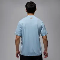 Nike Jordan Sport чоловічі Mock-Neck для гольфу футболка блакитний