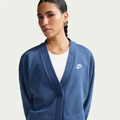 Nike Sportswear Club Fleece жіноча Loose Cardigan блакитний