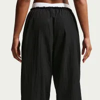 Nike Sportswear женская Loose С высокой Талией Parachute Pants цвет черный