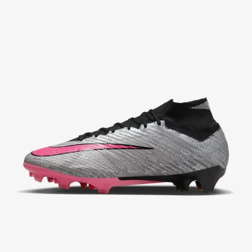 Nike Zoom Mercurial Superfly 9 Elite XXV FG Firm-Ground футбольні бутси колір сірий