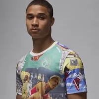 Nike Jordan Flight Essentials мужские Printed футболка цвет белый
