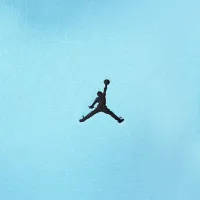Nike Jordan Brooklyn Fleece чоловічі оверсайз Pullover Толстовка з капюшоном блакитний