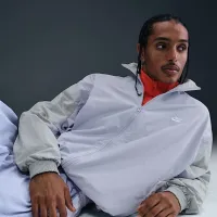 Nike Club чоловічі оверсайз Woven Track Куртка колір сірий