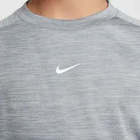 Nike Multi Big дитячі Dri-FIT Short-Sleeve Top колір сірий