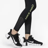 Nike Pro жіноча Mid-Rise Full-Length лосіни колір чорний