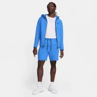Nike Sportswear Tech Fleece мужские шорты синий