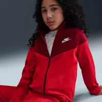 Nike Sportswear Big дитячі Dri-FIT Tracksuit колір червоний