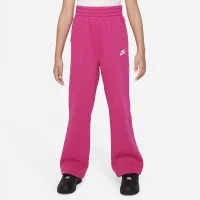 Nike Sportswear Club Fleece Big детские (Girls') Wide-Leg Pants Pink