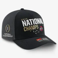 Ohio State Buckeyes 2025 College Football Playoff National Champions Locker Room Club мужские Nike Dri-FIT College Adjustable Hat цвет черный