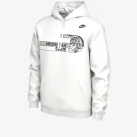 Michigan State мужские Nike College Толстовка с капюшоном цвет белый