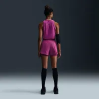 Nike Dri-FIT жіноча тренувальні Tank колір фіолетовий