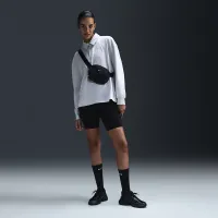 Nike Sportswear Essential женская оверсайз Long-Sleeve Polo цвет коричневый