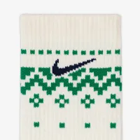 Nike Everyday Plus Cushioned Winter Wonderland Crew шкарпетки (2 пар) різнокольорові
