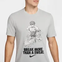 Nike чоловічі Dri-FIT Fitness футболка колір сірий