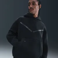 Nike Tech чоловічі Pullover Толстовка з капюшоном with Reflective Accents колір чорний