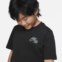 Nike Sportswear Big дитячі футболка колір чорний