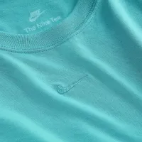 Nike Sportswear Chill Knit женская футболка цвет зеленый
