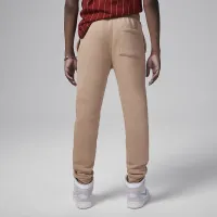 Nike Jordan MJ Brooklyn Fleece Essentials Big детские Pants цвет коричневый