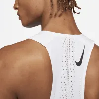Nike Dri-FIT ADV AeroSwift чоловічі Racing Singlet колір білий