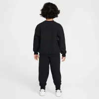 Nike Sportswear Powder Play Little детские 2-Piece Jacquard Crew набор цвет черный
