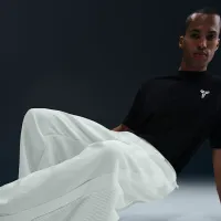 Nike Kobe мужские Pleated Pants цвет белый